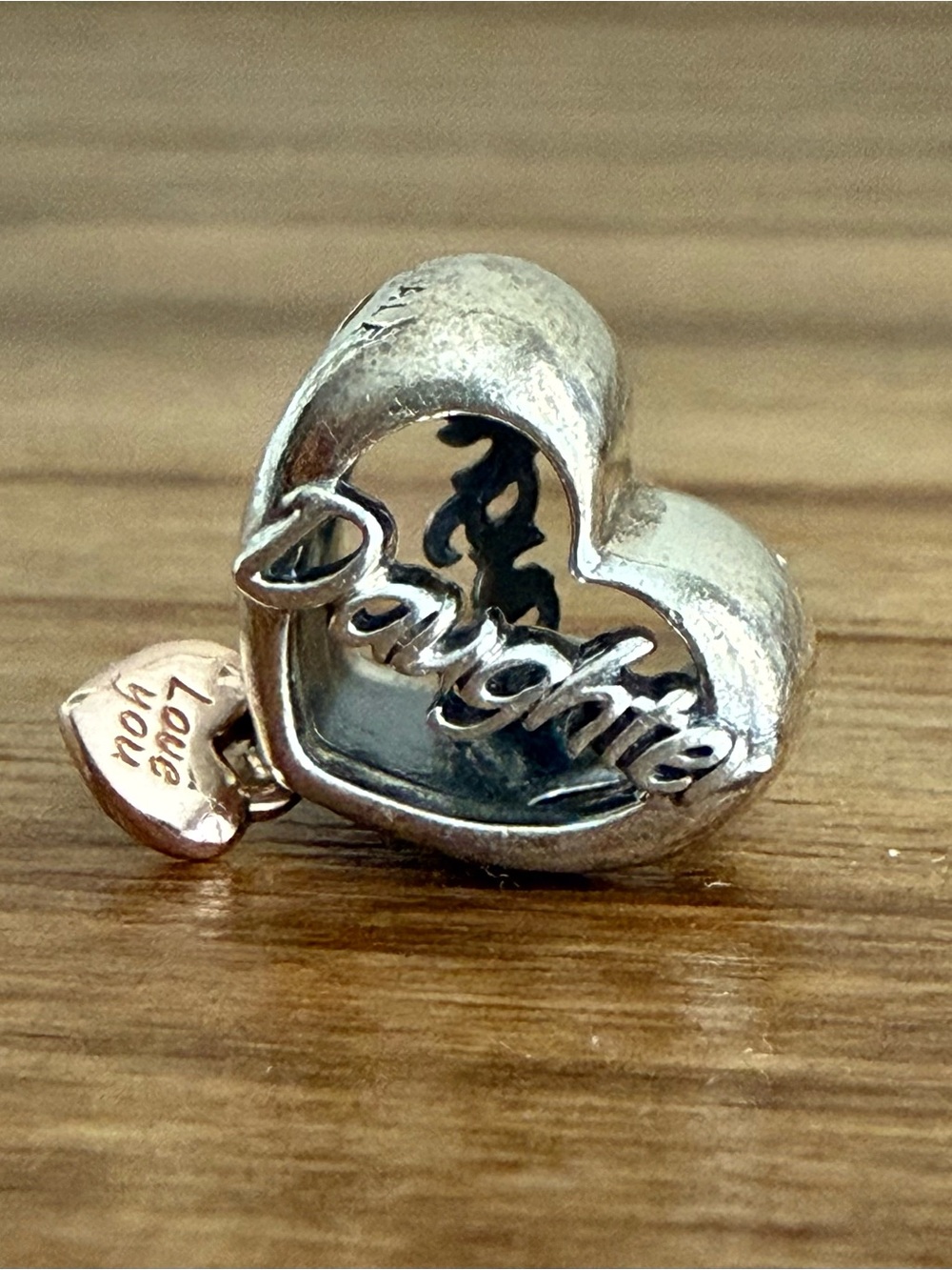 Pandora Love You Daughter Heart Charm